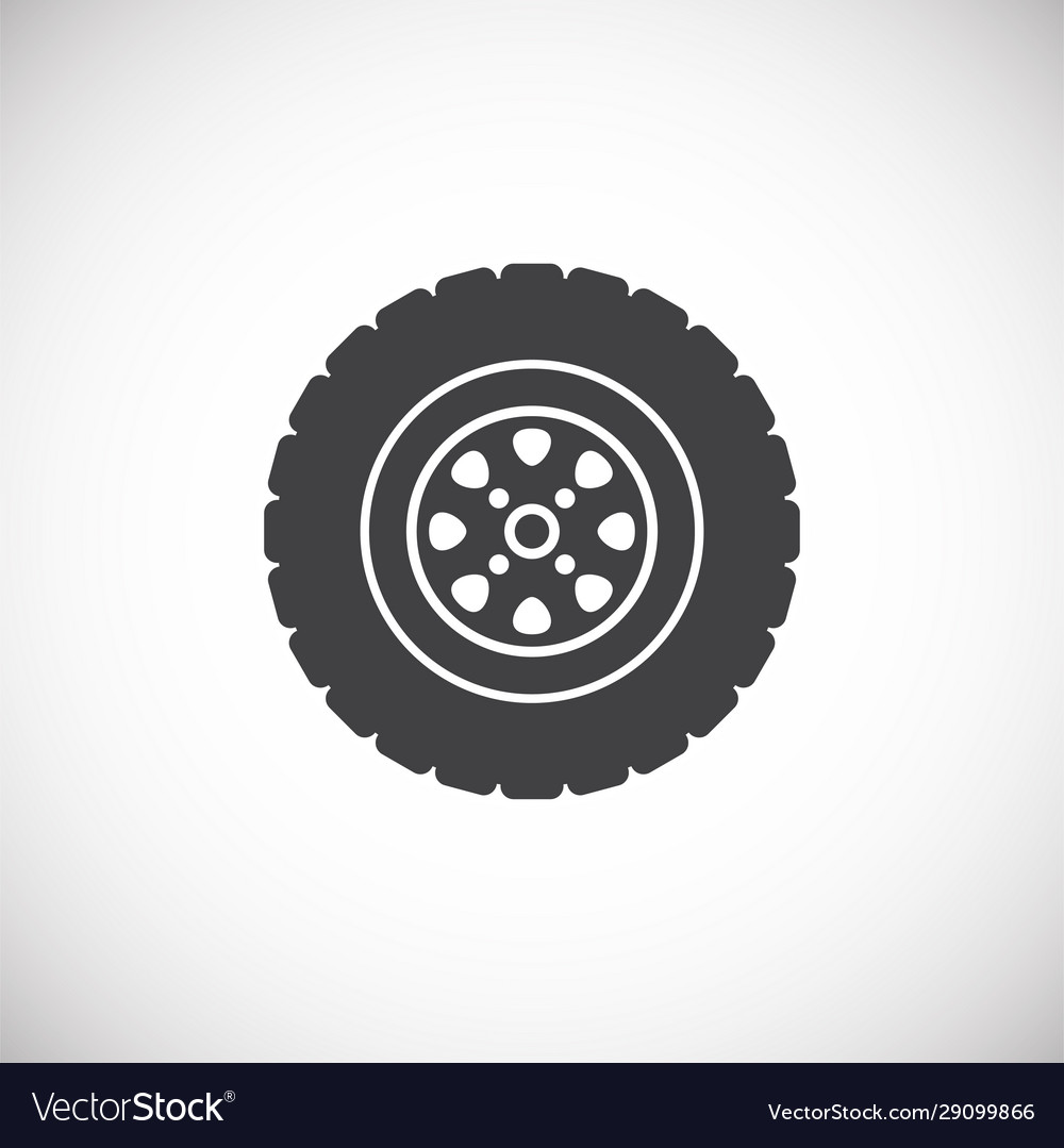 Car part icon on background for graphic and web