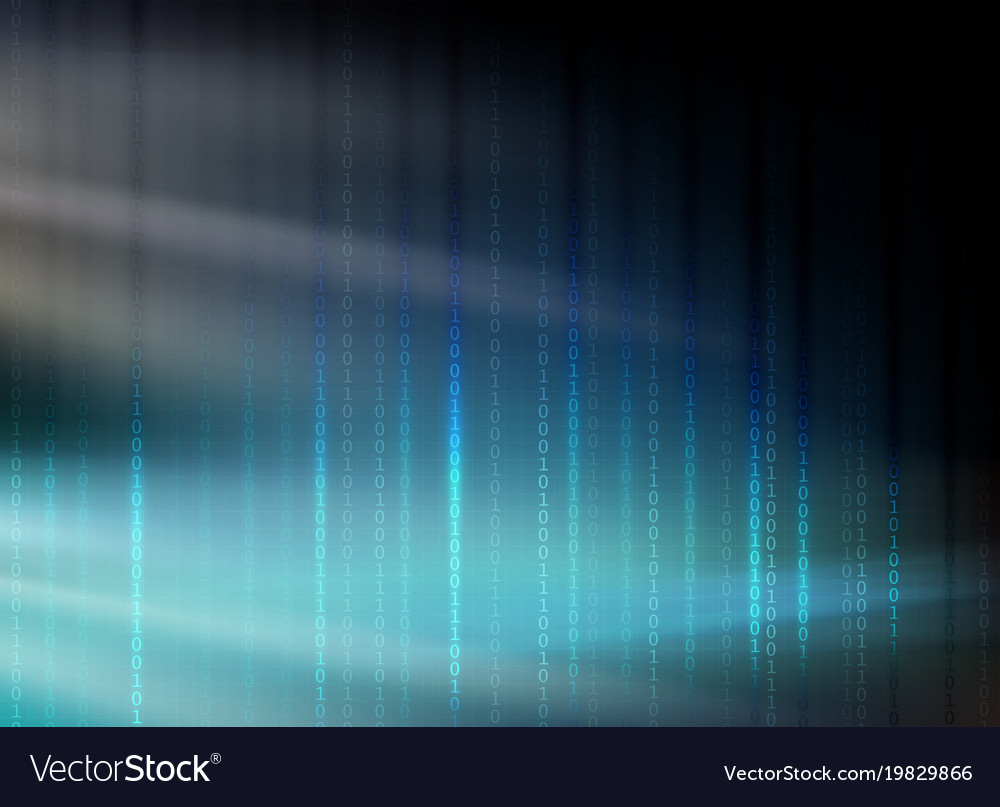 Dark blue background with numbers and rays