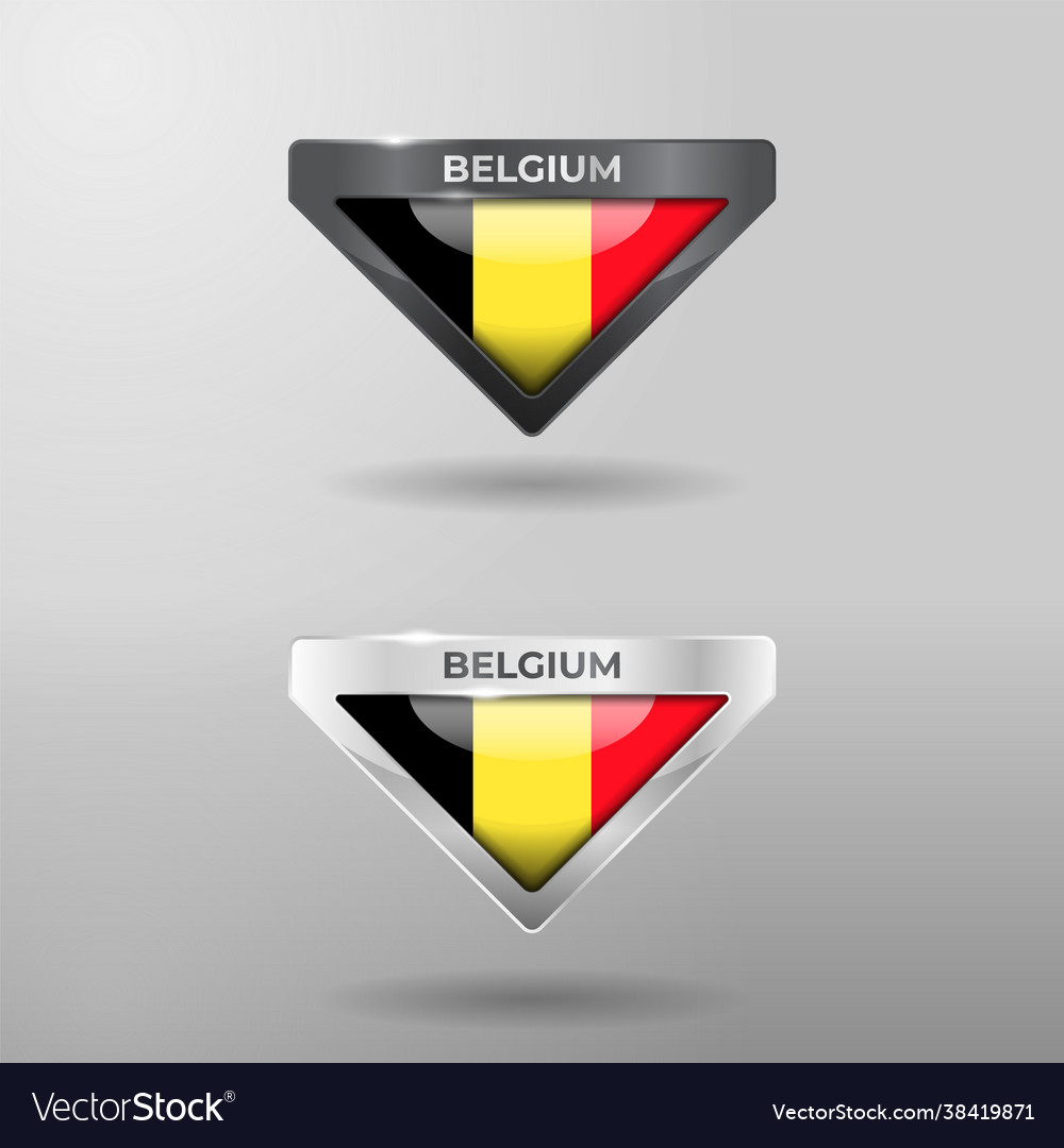 3d label tag and location pointer flag nation vector image 3d label tag and location pointer flag nation