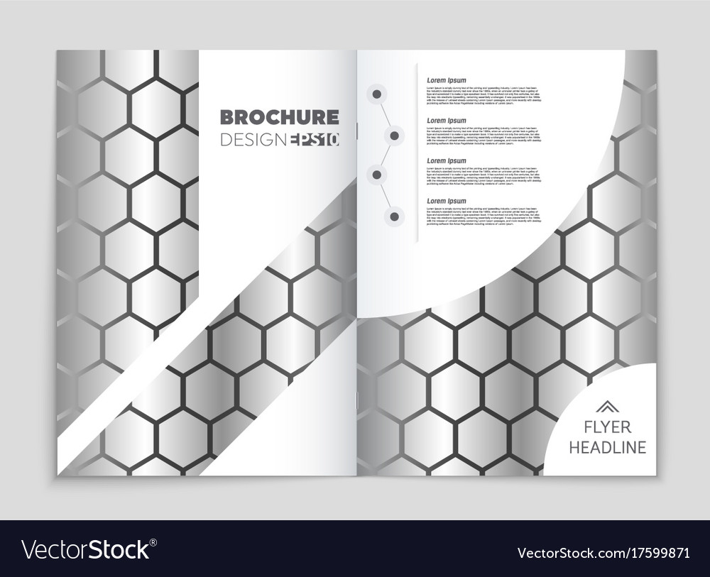 Abstract layout background set for art