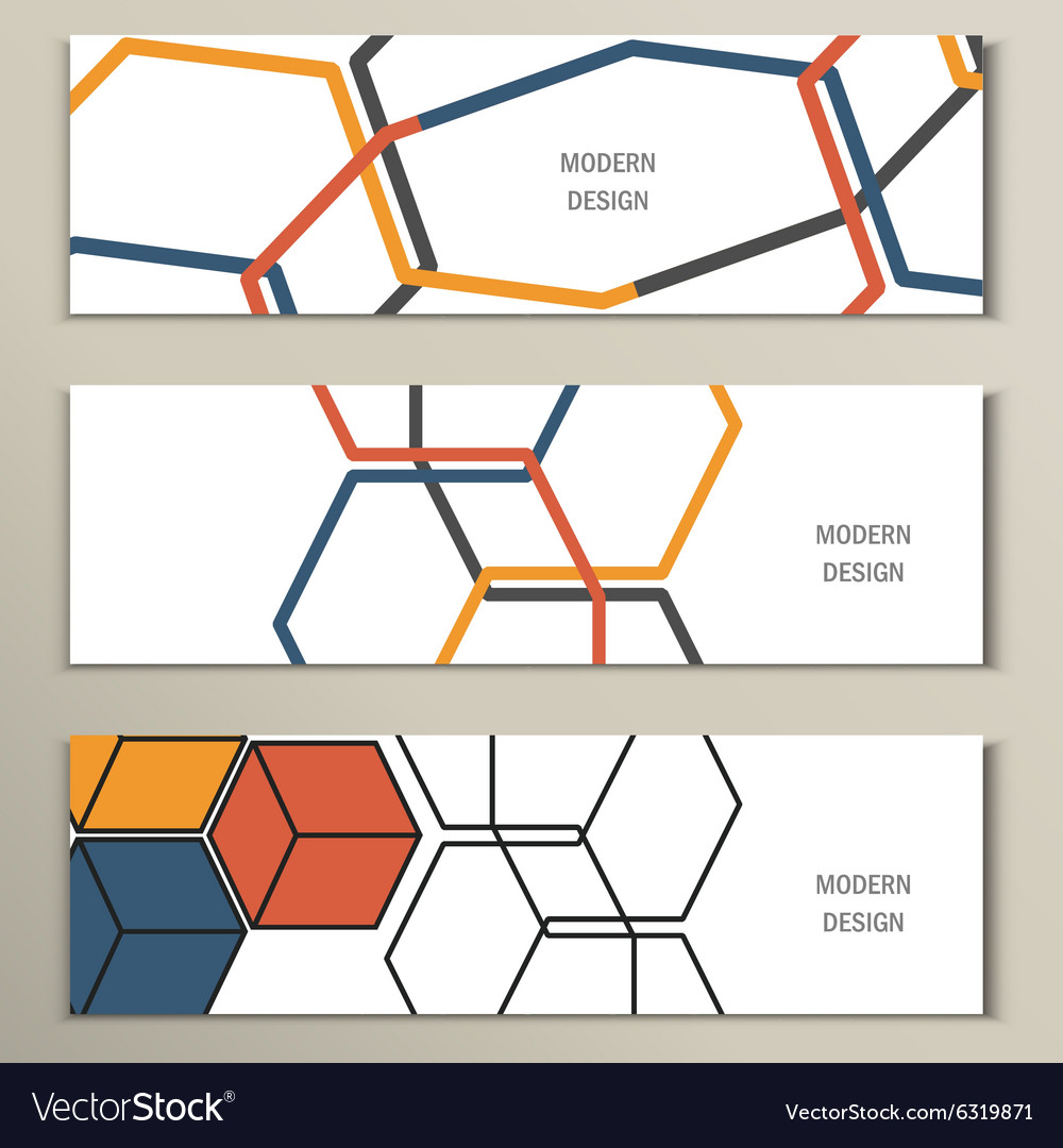 Beautiful pattern of the hexagonal net