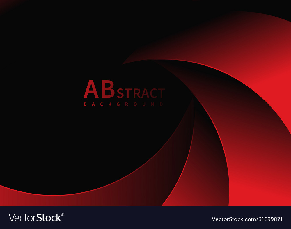 Dynamic Red Curve Background