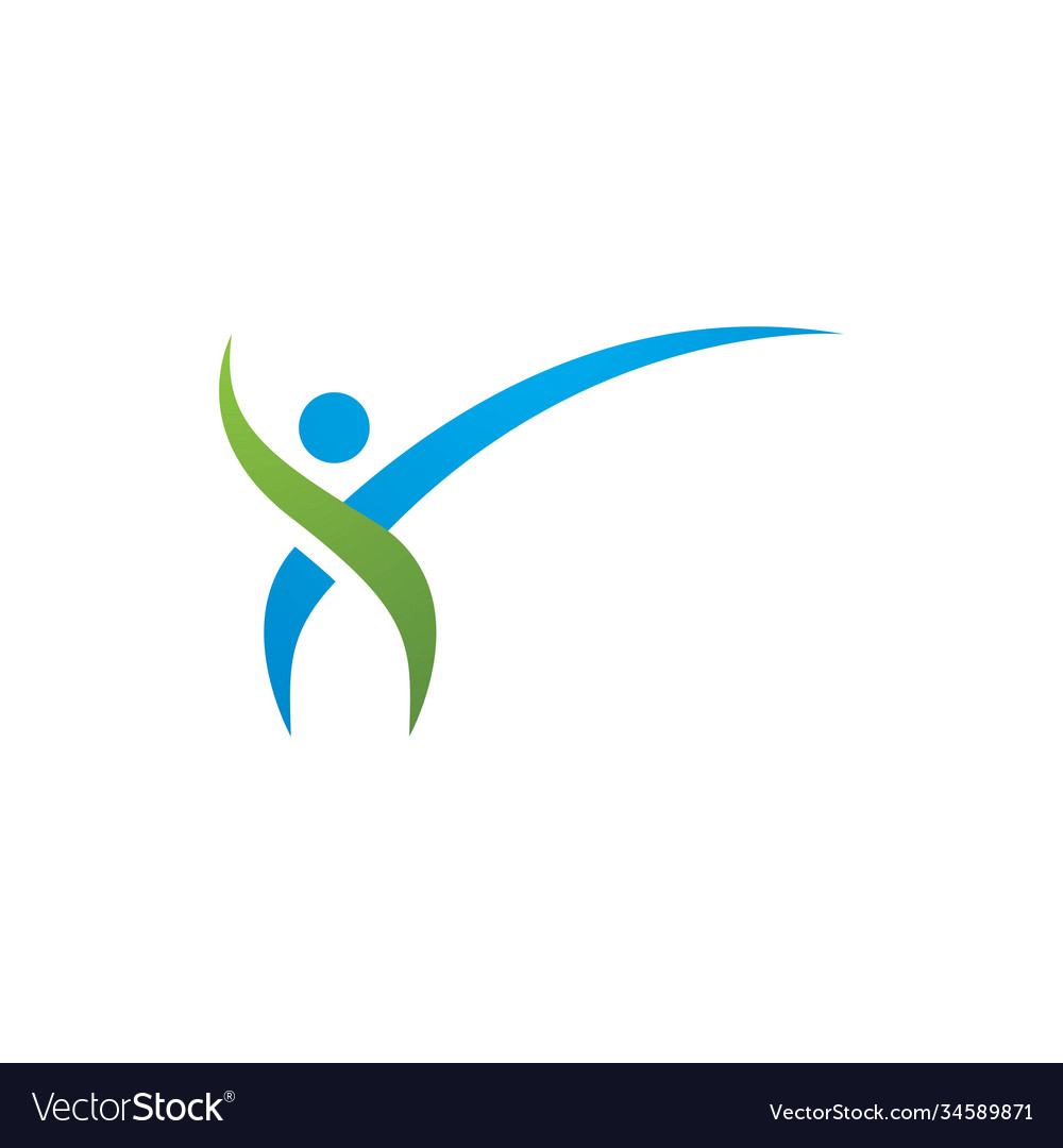 Healthy life people Royalty Free Vector Image - VectorStock