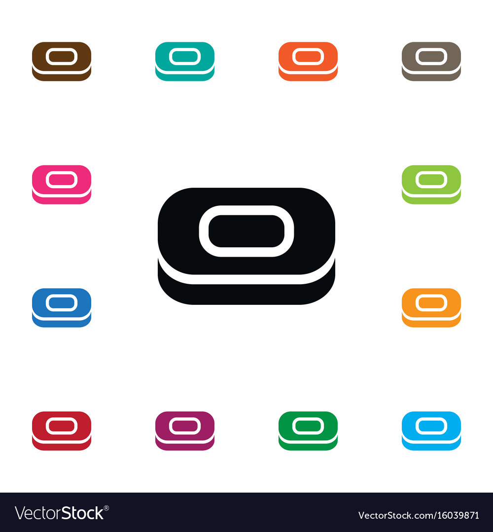 Isolated sponge icon soap element can