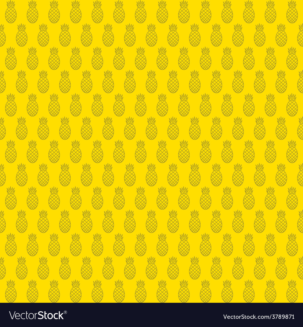 Pineapple Seamless Pattern