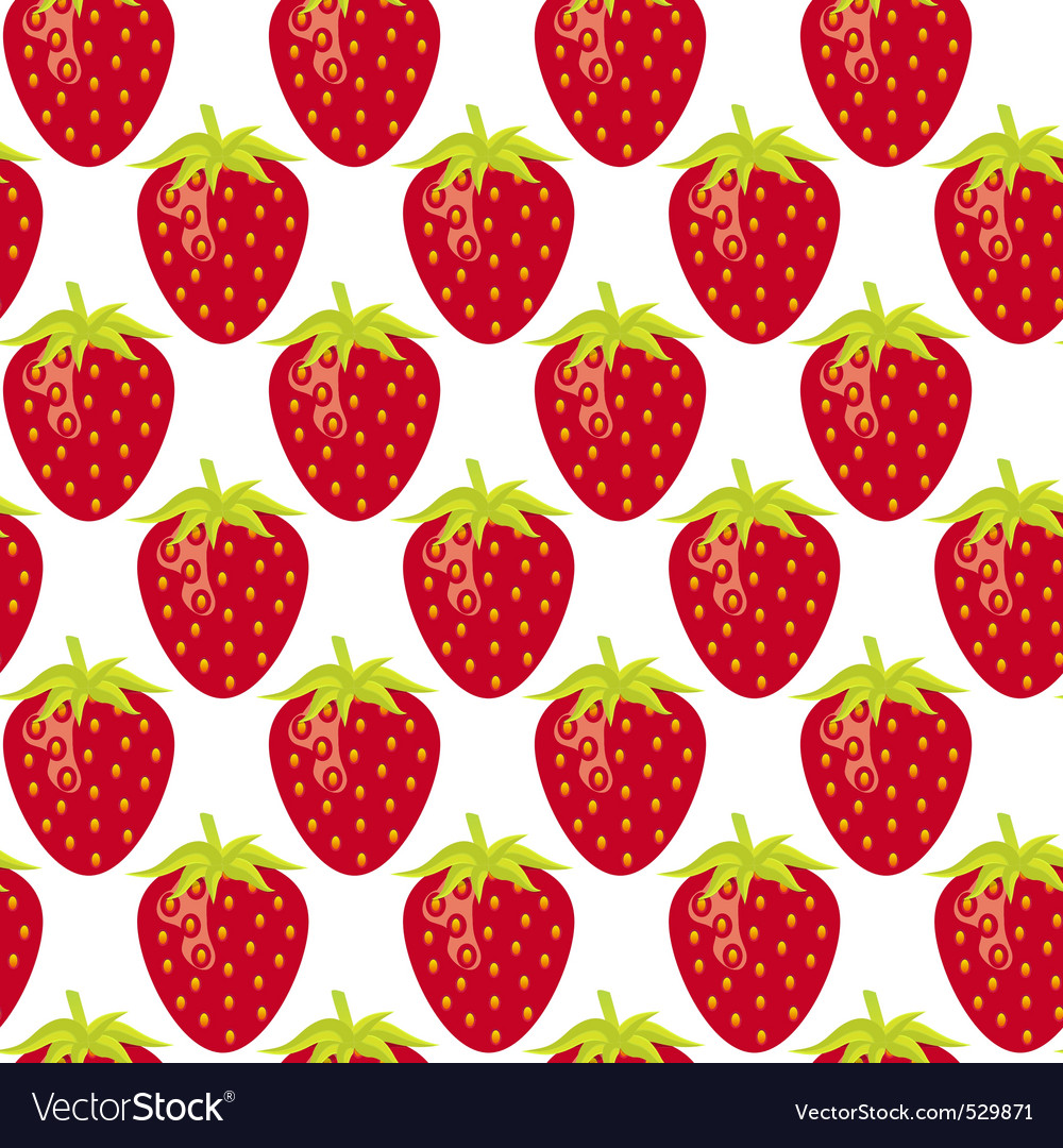Strawberry seamless pattern