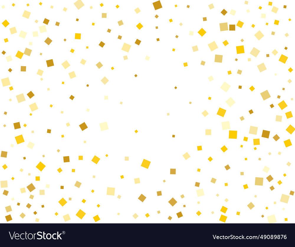 Festive square confetti