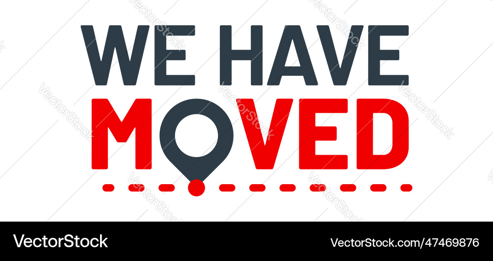 Have move icon office or store relocation sign Vector Image