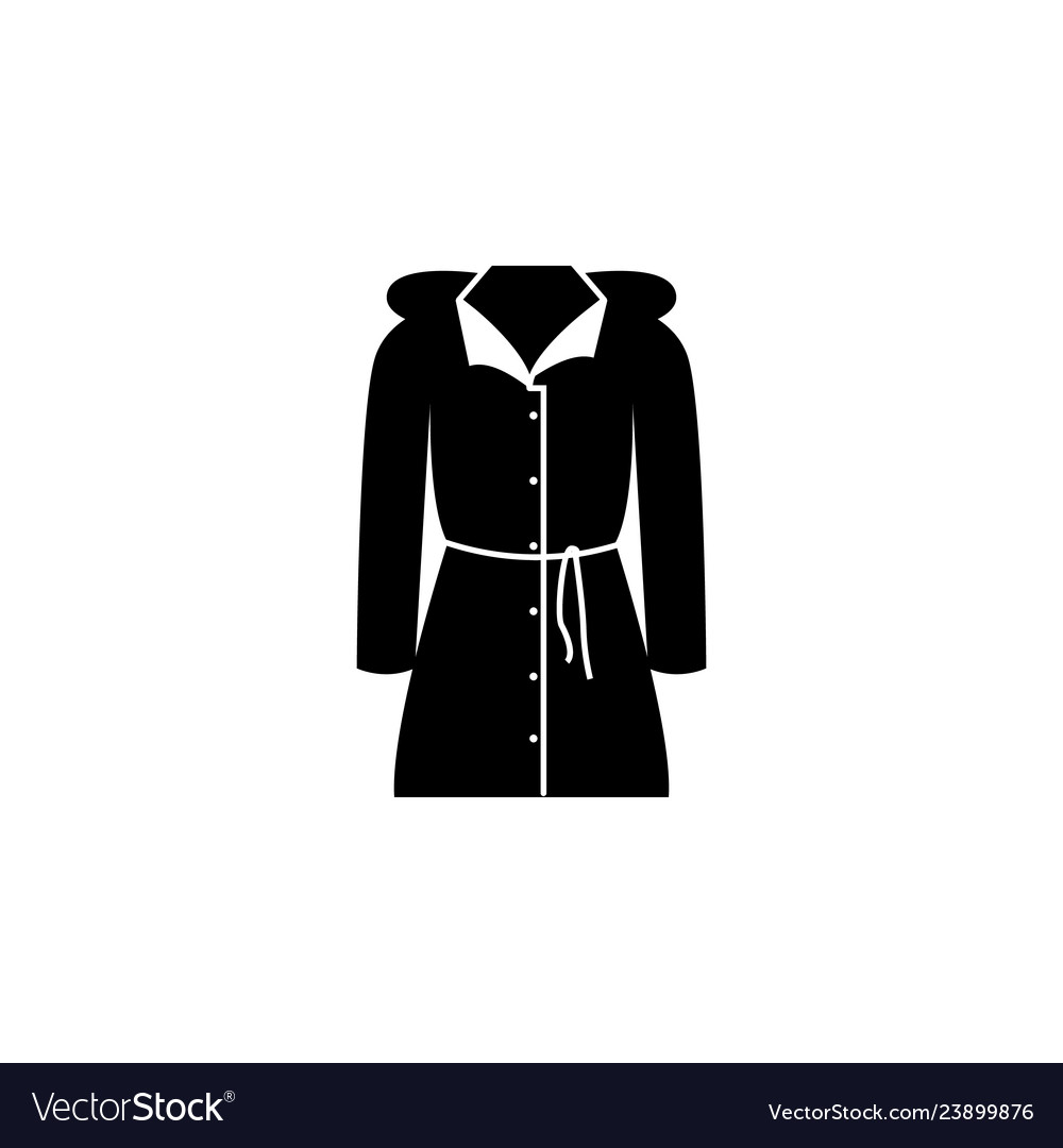 Hoodies icon on white background clothing