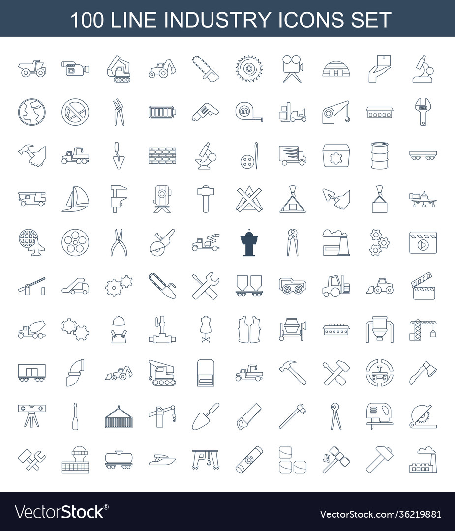 100 industry icons