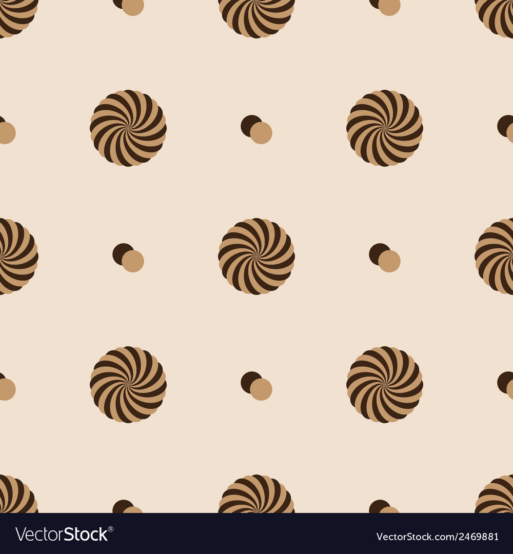 Abstract rounded striped circle pattern eps10