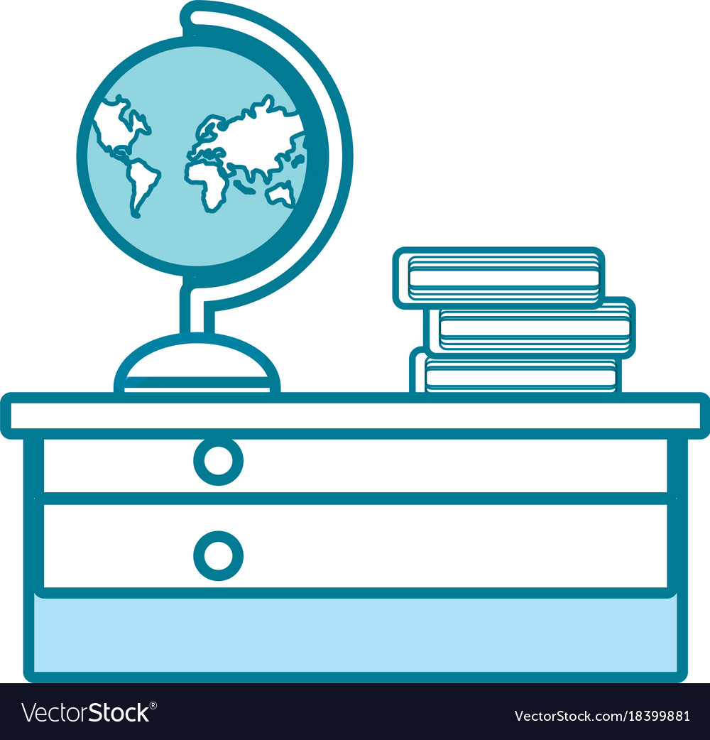 Desk Royalty Free Vector Image - VectorStock