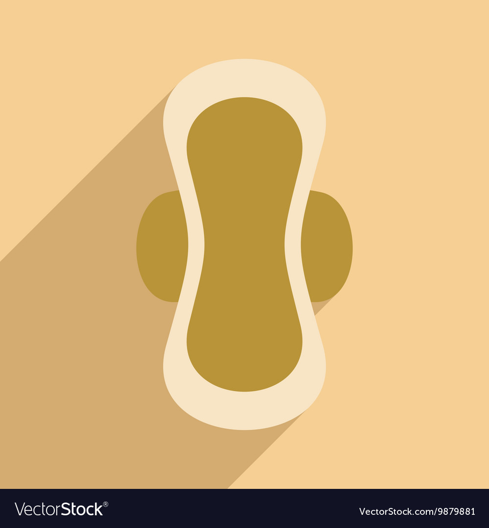 Flat with shadow icon and mobile application