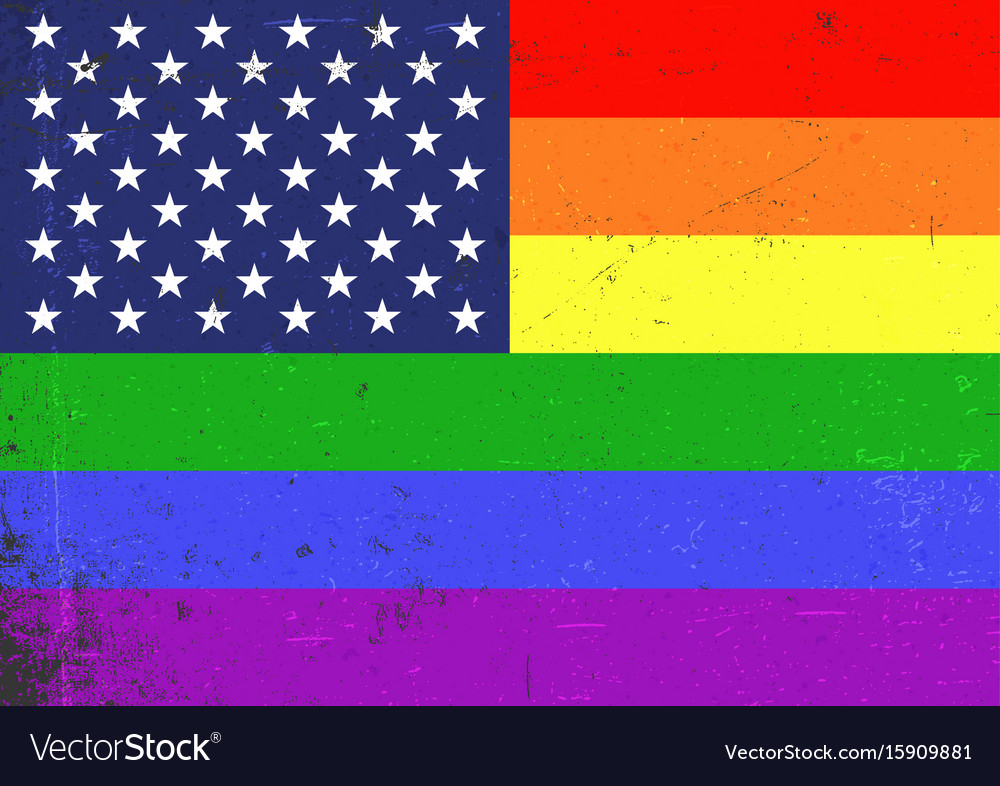 gay pride rainbow vector