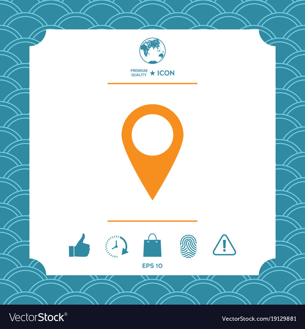 Map pointer icon