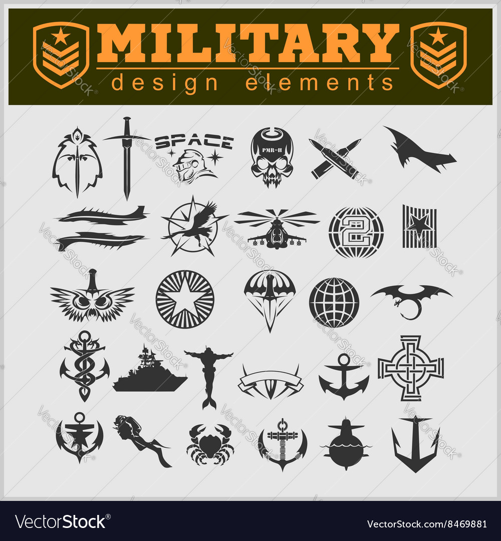 Military Special Forces Patch Set