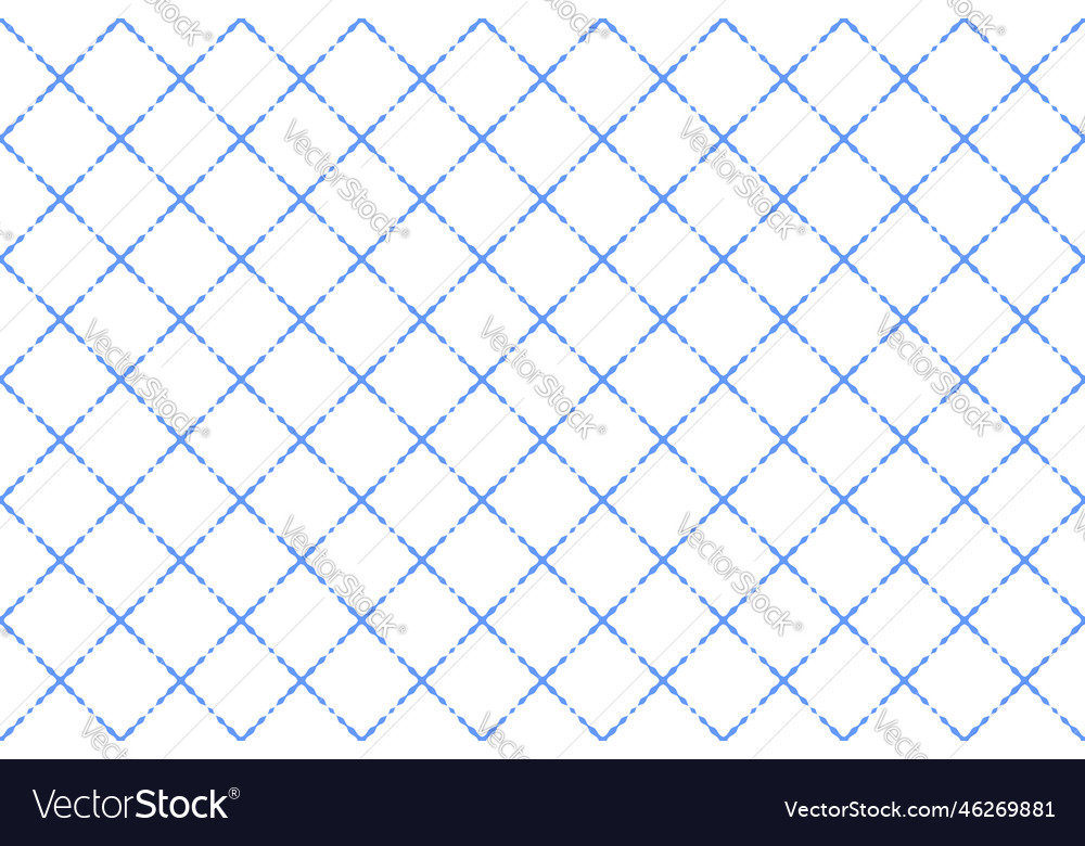 Seamless checked pattern vector image Seamless checked pattern