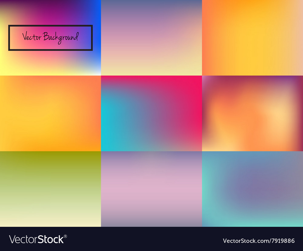 Abstract blurred colorful background