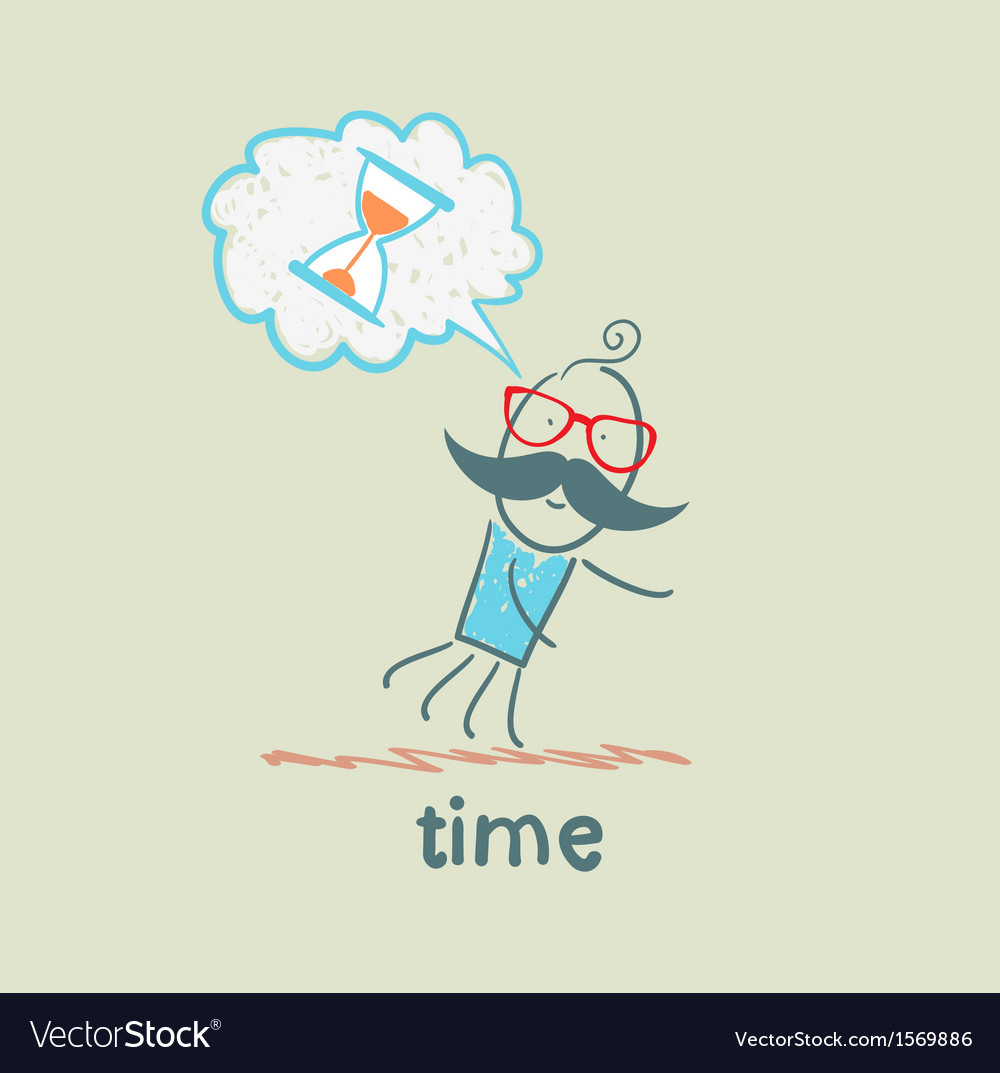 Cartoon Clock Illustration