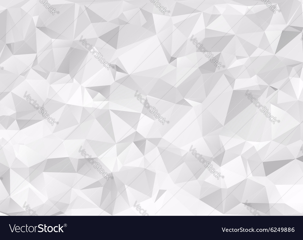 Gray polygonal background Royalty Free Vector Image