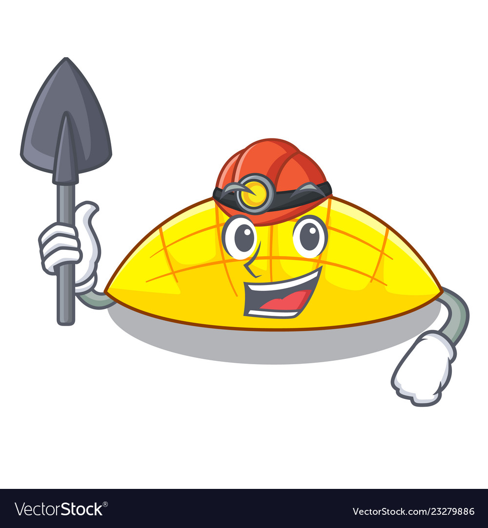 Miner slice mang on the character shape