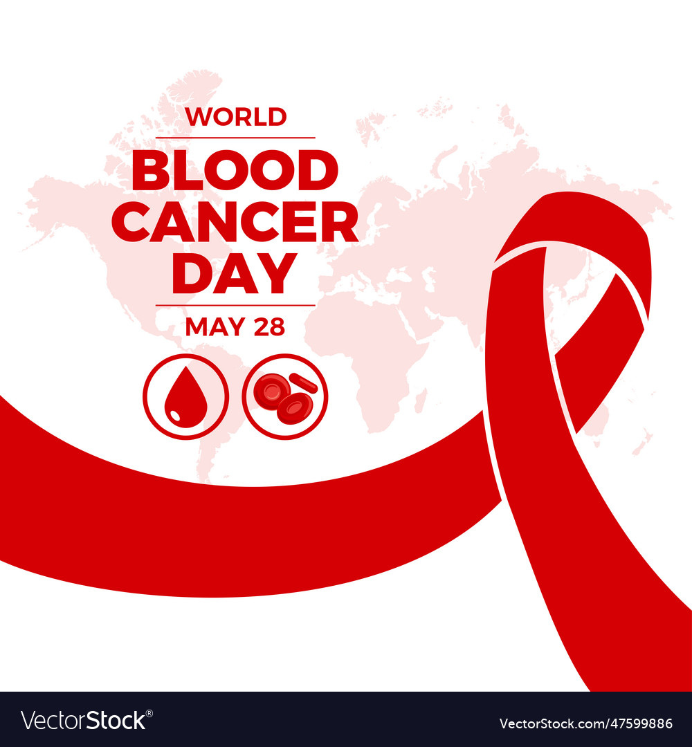 World blood cancer day poster