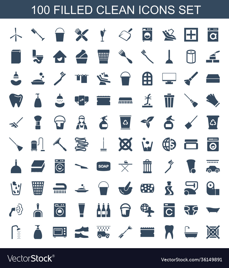 Clean icons