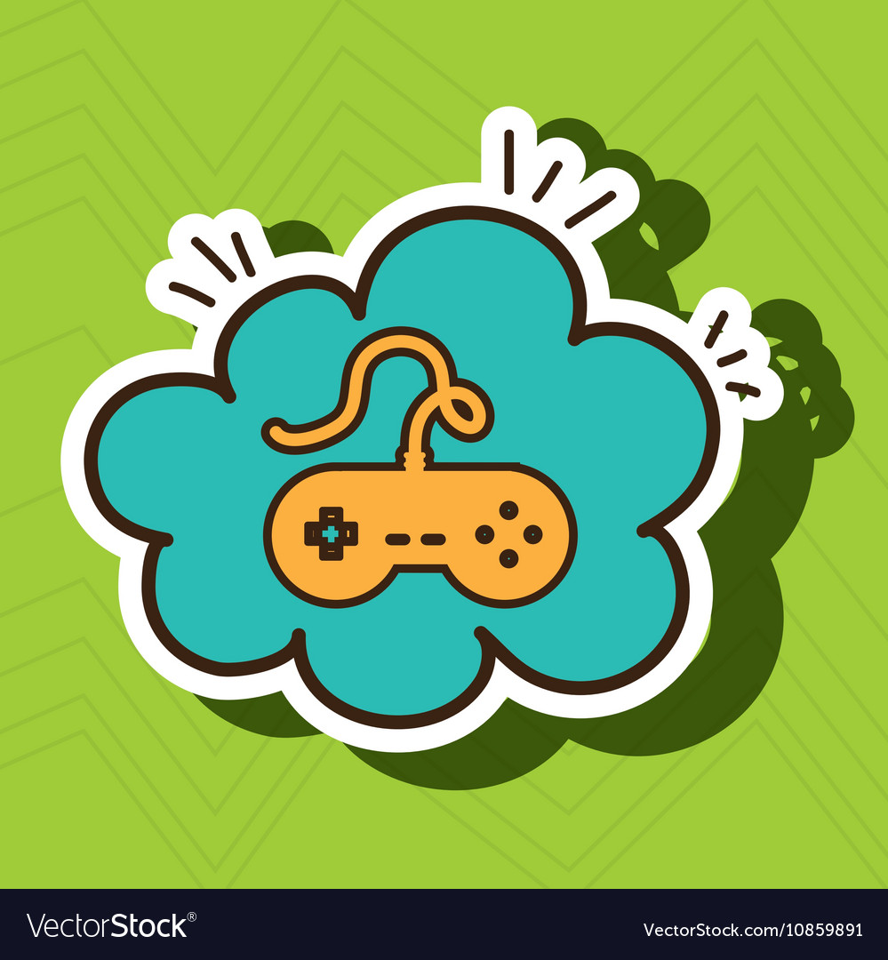 Control console game graphic