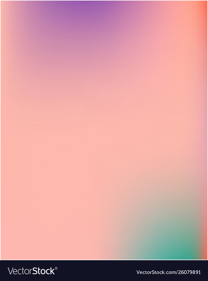 Gradient mesh painted in different colors
