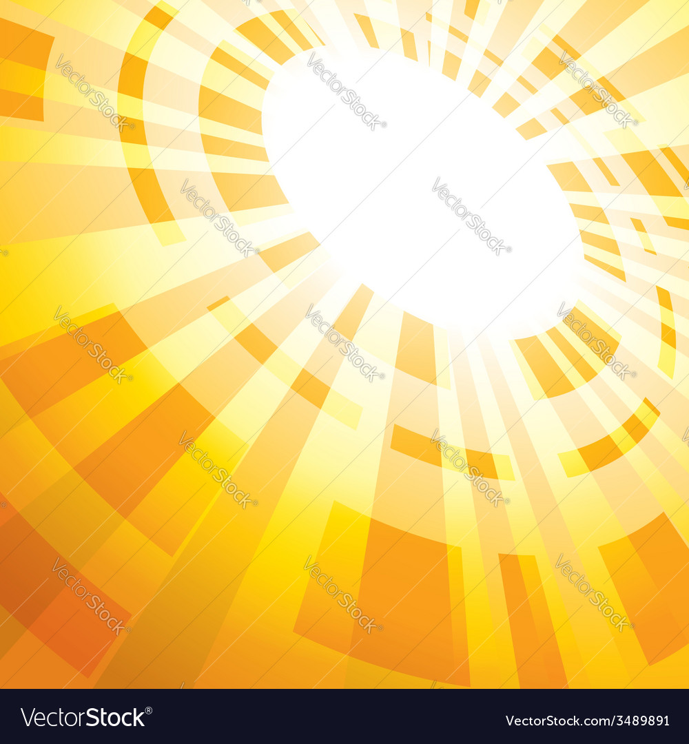 Radiant Yellow Flash Background