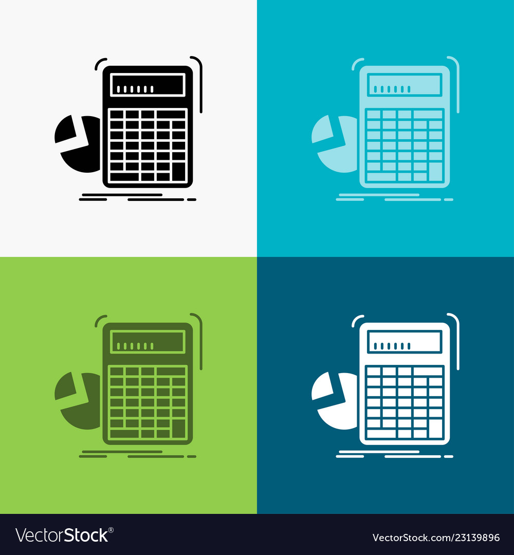 Calculation Progress Graph Icon