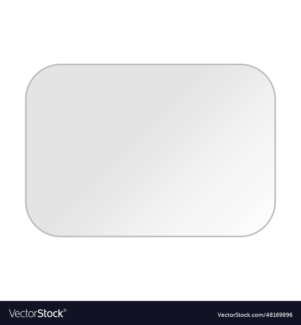 Rectangle shape text box gradient banner element