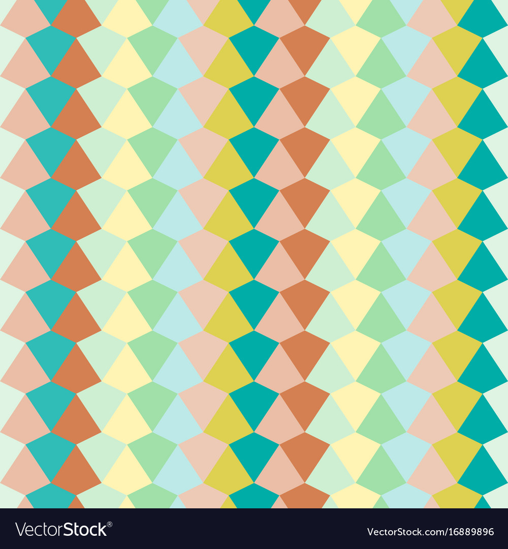 Stripes pattern of abstract triangle