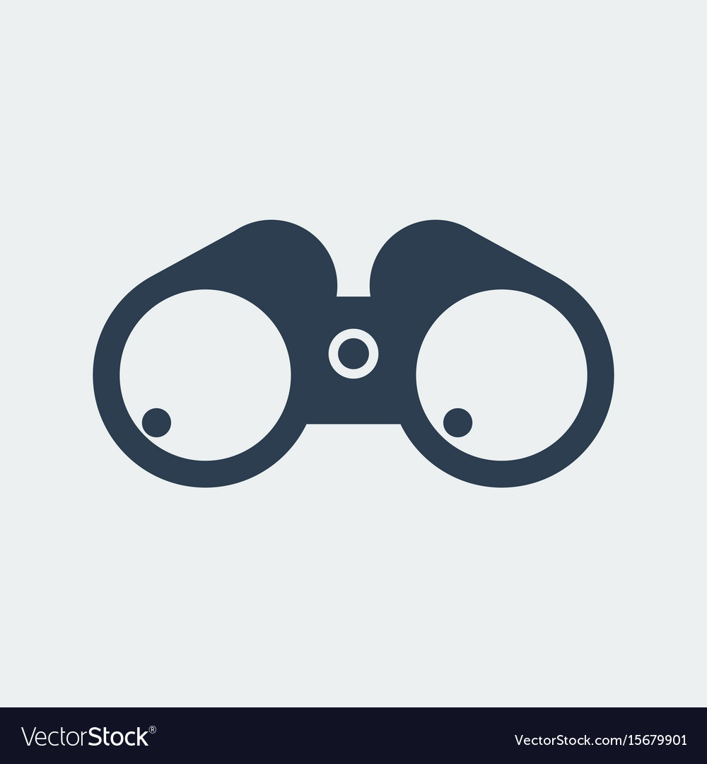 Binoculars Icon - Spy Equipment