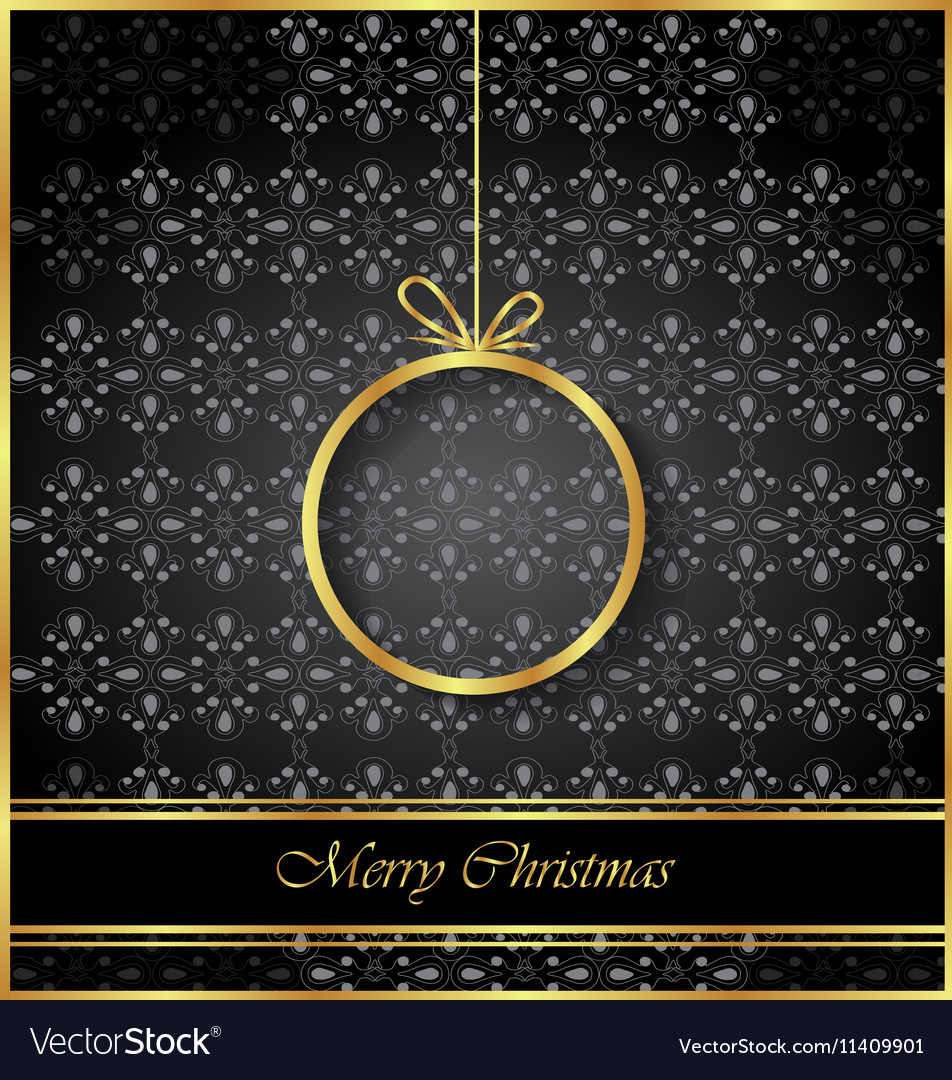 Merry christmas background for your flyers Vector Image