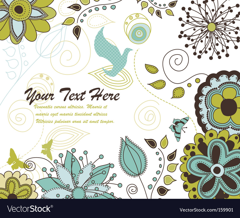 Nature background Royalty Free Vector Image - VectorStock