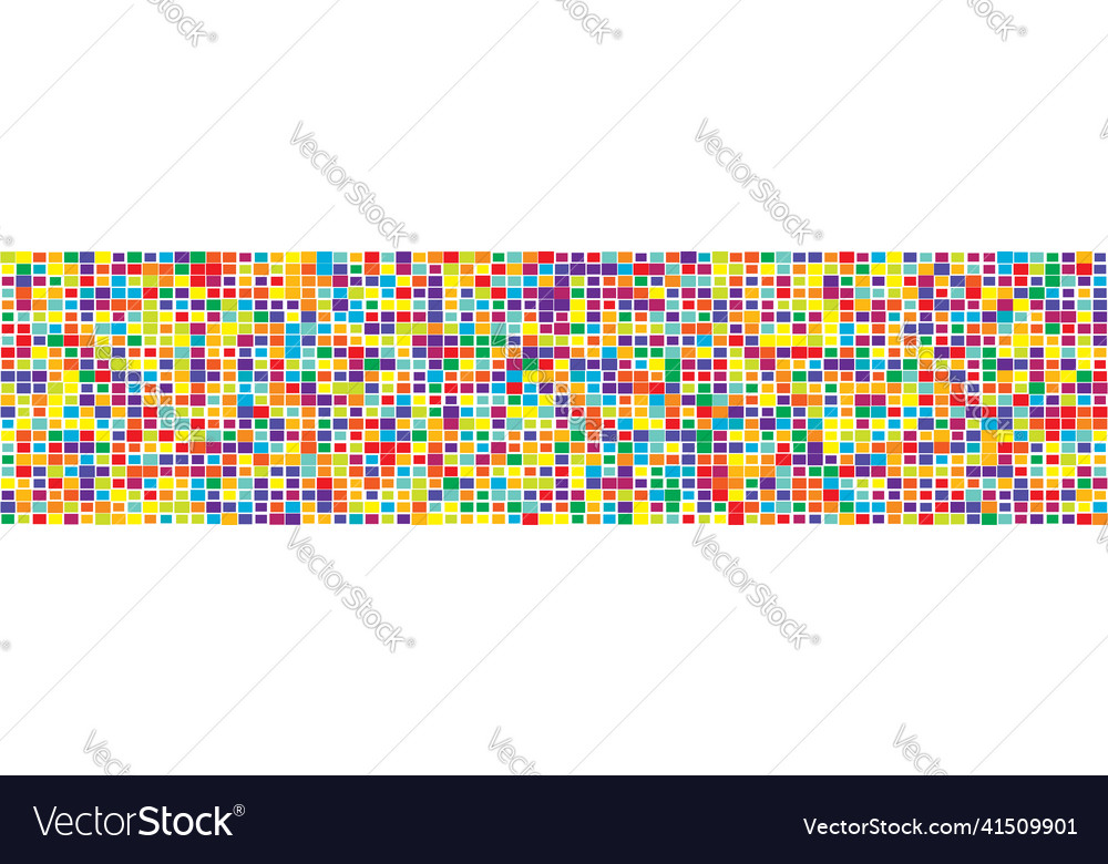 Random mosaic square tiles seamless repeatable Vector Image Random mosaic square tiles seamless repeatable