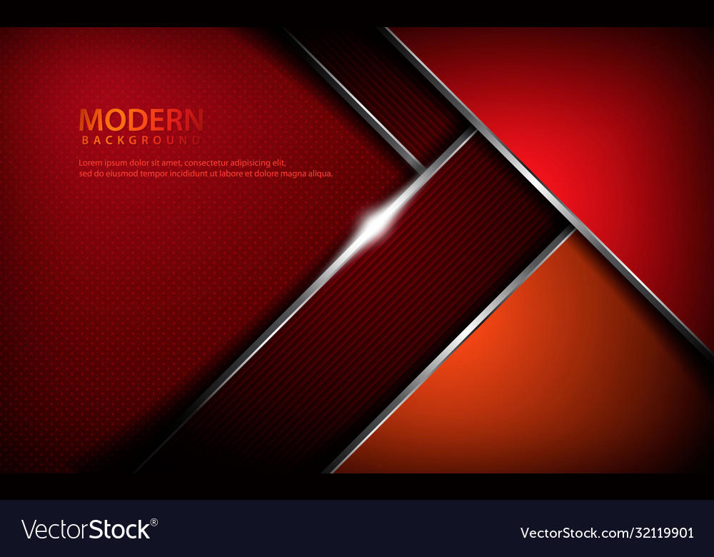 Red overlap dimension background modern
