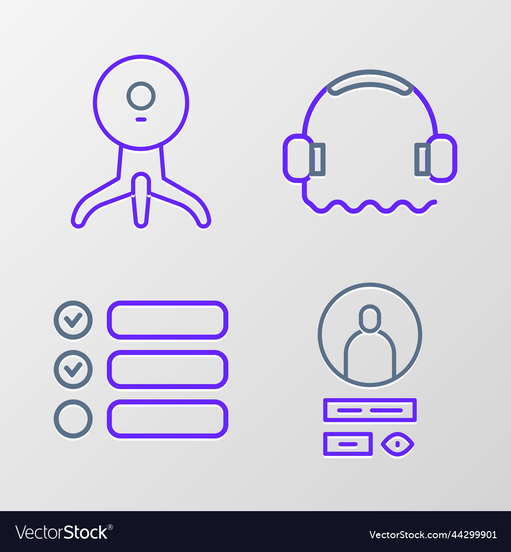 Set line create account screen task list