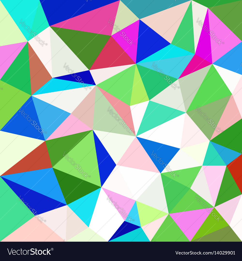 Triangular abstract background