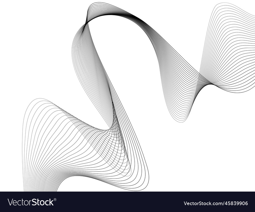 Abstract wave element for design digital vector image Abstract wave element for design digital