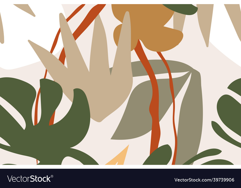 Aesthetic seamless pattern background design Vector Image Aesthetic seamless pattern background design