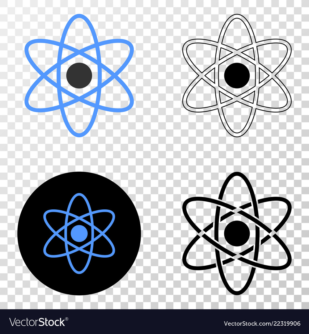 Atomic Icon Set - Nucleus & Particles