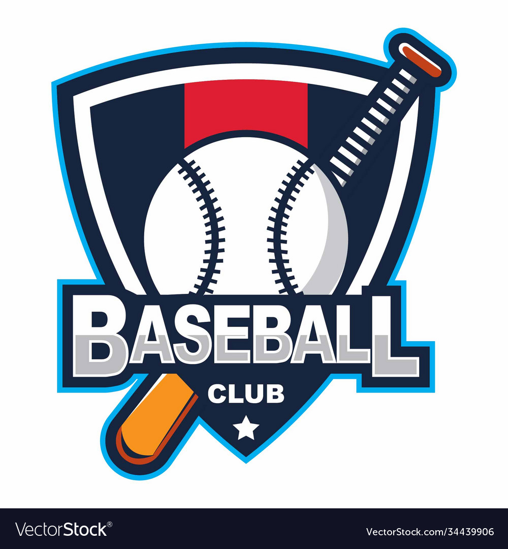 Baseball logo template