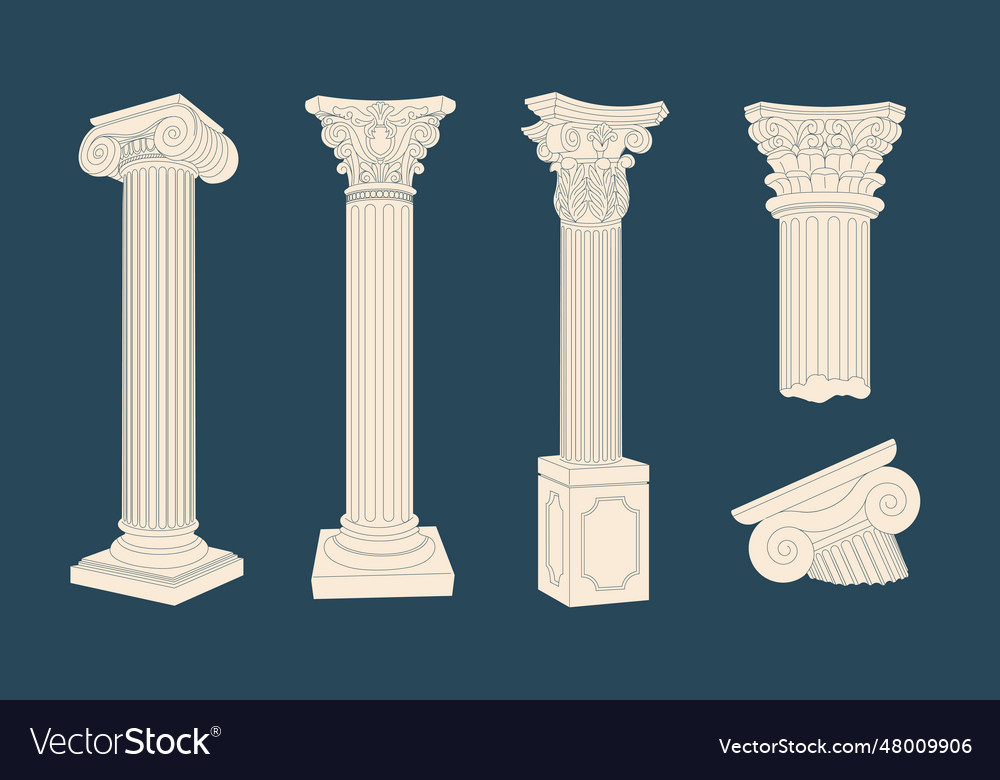 Classical Marble Columns
