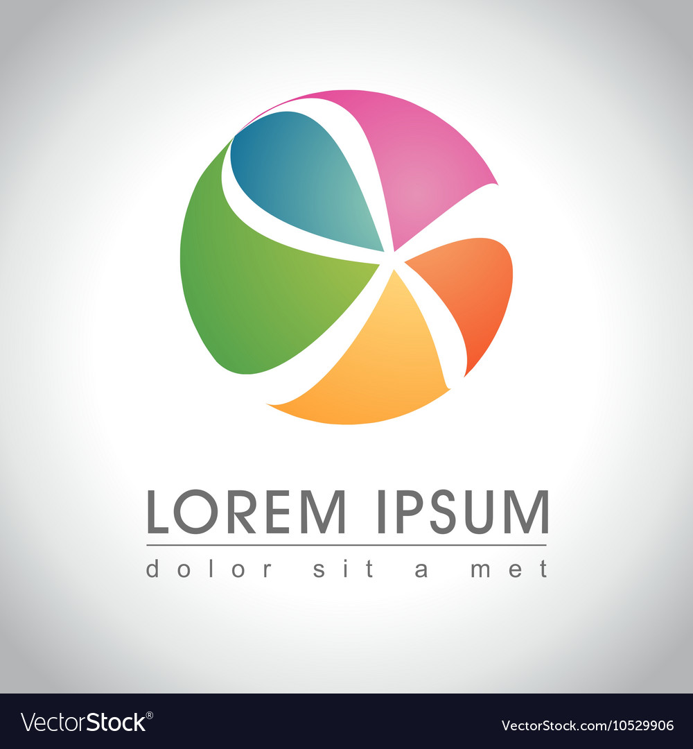 Colorful Abstract Icon Set