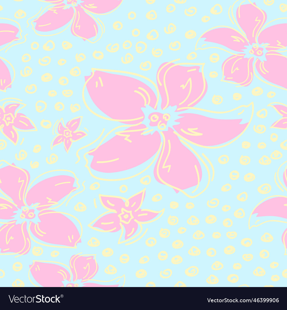 Floral seamless pattern