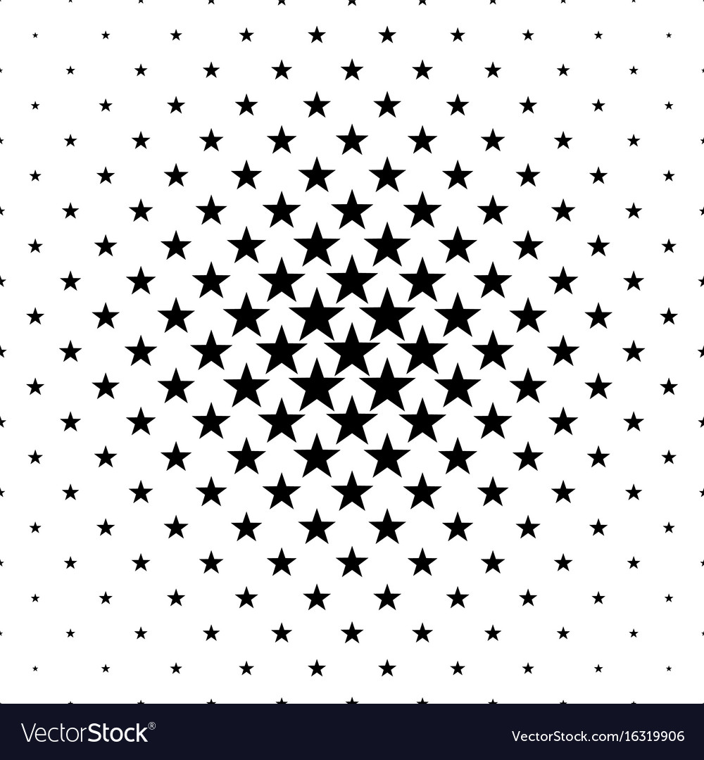 Monochromatic star pattern - background