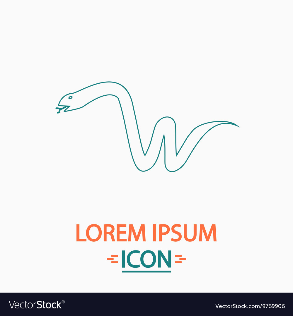 Snake computer symbol