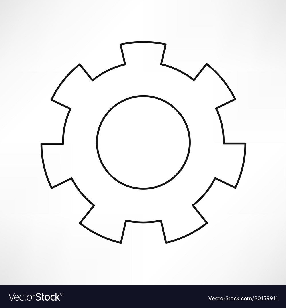 Gears isolated object technical mechanical